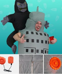 Holidayana Halloween Building And Gorilla Inflatable Costume