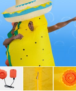 Holidayana Halloween Fiesta Taco Inflatable Costume