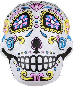 Holidayana Inflatable Halloween Skull Decoration With Built-In Fan And LED Lights HOME GOODS 23 Holidayana Inflatable Halloween Skull Decoration With Built-In Fan And LED Lights HOME GOODS