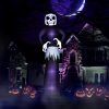 Holidayana HOME GOODS 9 Ft Black Reaper Ghost Halloween Inflatable