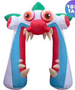 Holidayana 10 Ft Clown Arch Halloween Inflatable 9 Holidayana 10 Ft Clown Arch Halloween Inflatable