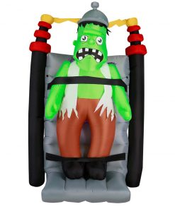 Holidayana 7 Ft Shaking Electrified Monster Experiment Halloween Inflatable HOME GOODS