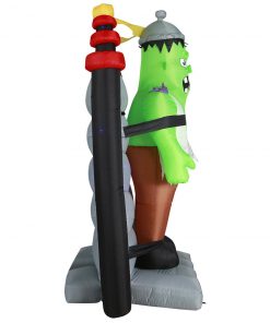 Holidayana 7 Ft Shaking Electrified Monster Experiment Halloween Inflatable HOME GOODS