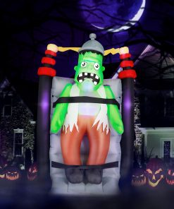 Holidayana 7 Ft Shaking Electrified Monster Experiment Halloween Inflatable HOME GOODS