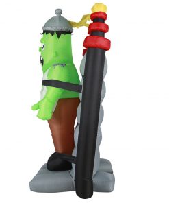 Holidayana 7 Ft Shaking Electrified Monster Experiment Halloween Inflatable HOME GOODS