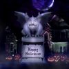 Holidayana 8 Ft Perched Stone Gargoyle On Pedestal Halloween Inflatable