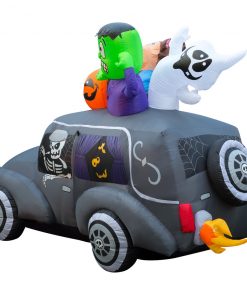 Holidayana Lawn Inflatables 5.5 Ft Inflatable Halloween Monster Hearse Yard Decoration 11 Holidayana Lawn Inflatables 5.5 Ft Inflatable Halloween Monster Hearse Yard Decoration