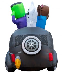 Holidayana Lawn Inflatables 5.5 Ft Inflatable Halloween Monster Hearse Yard Decoration 10 Holidayana Lawn Inflatables 5.5 Ft Inflatable Halloween Monster Hearse Yard Decoration