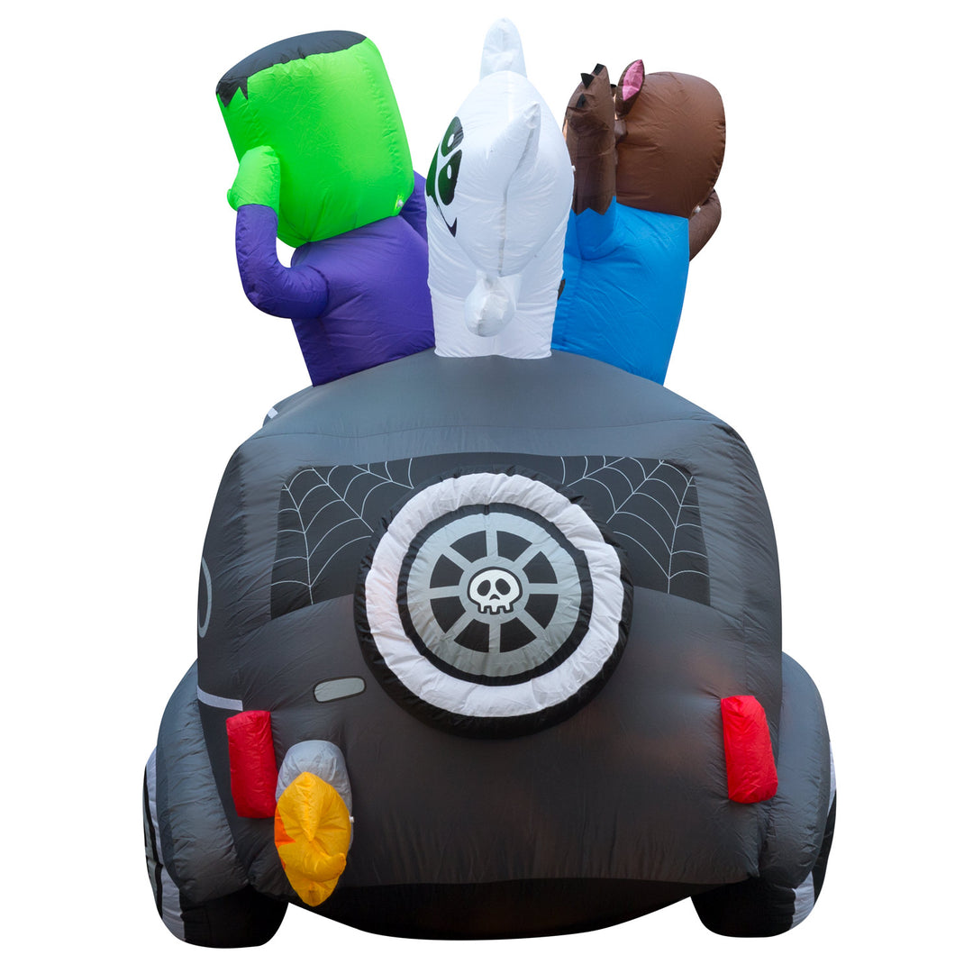 Holidayana Lawn Inflatables 5.5 Ft Inflatable Halloween Monster Hearse Yard Decoration 4 Holidayana Lawn Inflatables 5.5 Ft Inflatable Halloween Monster Hearse Yard Decoration