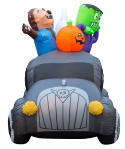 Holidayana Lawn Inflatables 5.5 Ft Inflatable Halloween Monster Hearse Yard Decoration 9 Holidayana Lawn Inflatables 5.5 Ft Inflatable Halloween Monster Hearse Yard Decoration