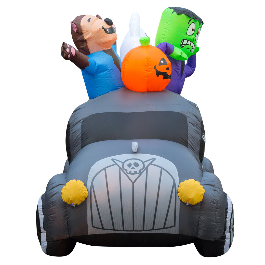 Holidayana Lawn Inflatables 5.5 Ft Inflatable Halloween Monster Hearse Yard Decoration 3 Holidayana Lawn Inflatables 5.5 Ft Inflatable Halloween Monster Hearse Yard Decoration