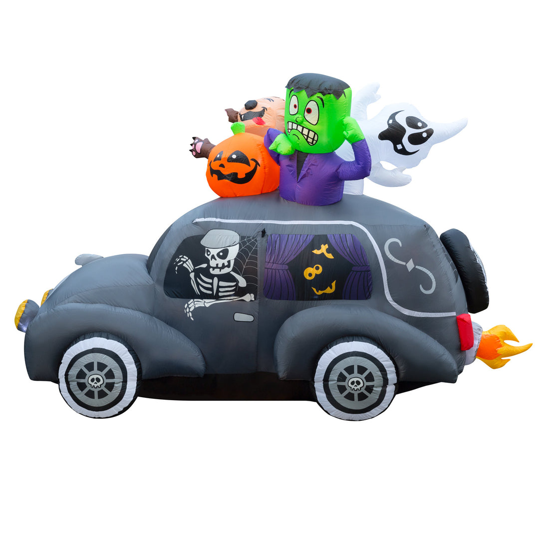Holidayana Lawn Inflatables 5.5 Ft Inflatable Halloween Monster Hearse Yard Decoration 2 Holidayana Lawn Inflatables 5.5 Ft Inflatable Halloween Monster Hearse Yard Decoration