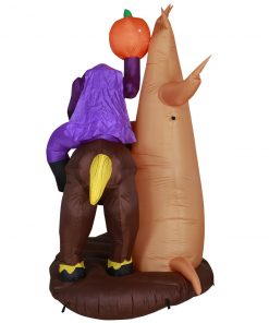 Holidayana HOME GOODS 8 Ft Headless Horseman With Jack O' Lantern Head Halloween Inflatable 17 Holidayana HOME GOODS 8 Ft Headless Horseman With Jack O' Lantern Head Halloween Inflatable