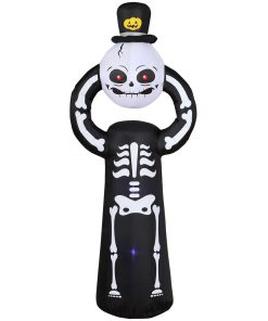 Holidayana HOME GOODS 5 Ft Spooky Headless Skeleton Halloween Inflatable 18 Holidayana HOME GOODS 5 Ft Spooky Headless Skeleton Halloween Inflatable
