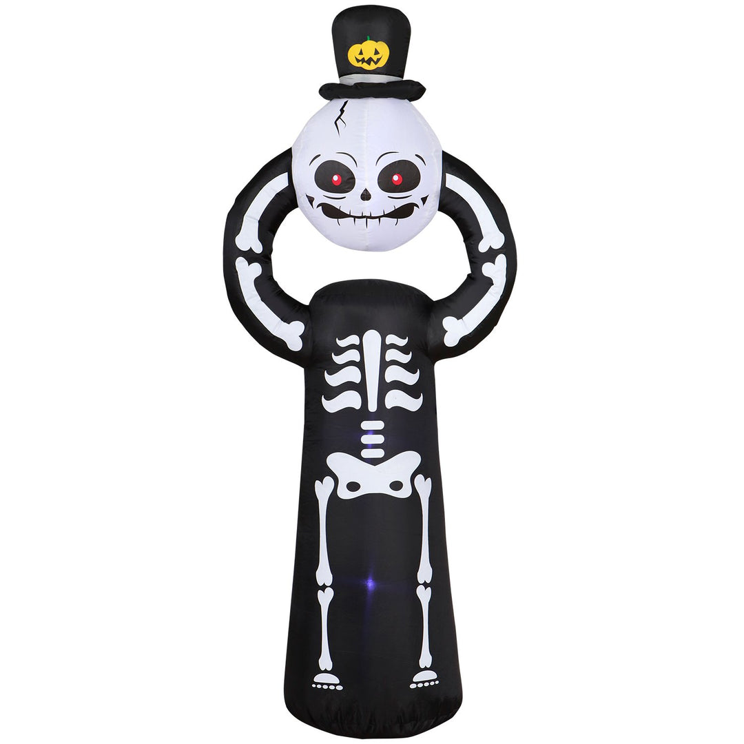 Holidayana HOME GOODS 5 Ft Spooky Headless Skeleton Halloween Inflatable 9 Holidayana HOME GOODS 5 Ft Spooky Headless Skeleton Halloween Inflatable