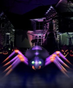Holidayana 8 Ft Long Creepy Crawly Spider Halloween Inflatable