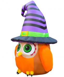 Marketfleet Inc. 6 Ft Inflatable Halloween Witch Owl Yard Decoration Lawn Inflatables 10 Marketfleet Inc. 6 Ft Inflatable Halloween Witch Owl Yard Decoration Lawn Inflatables