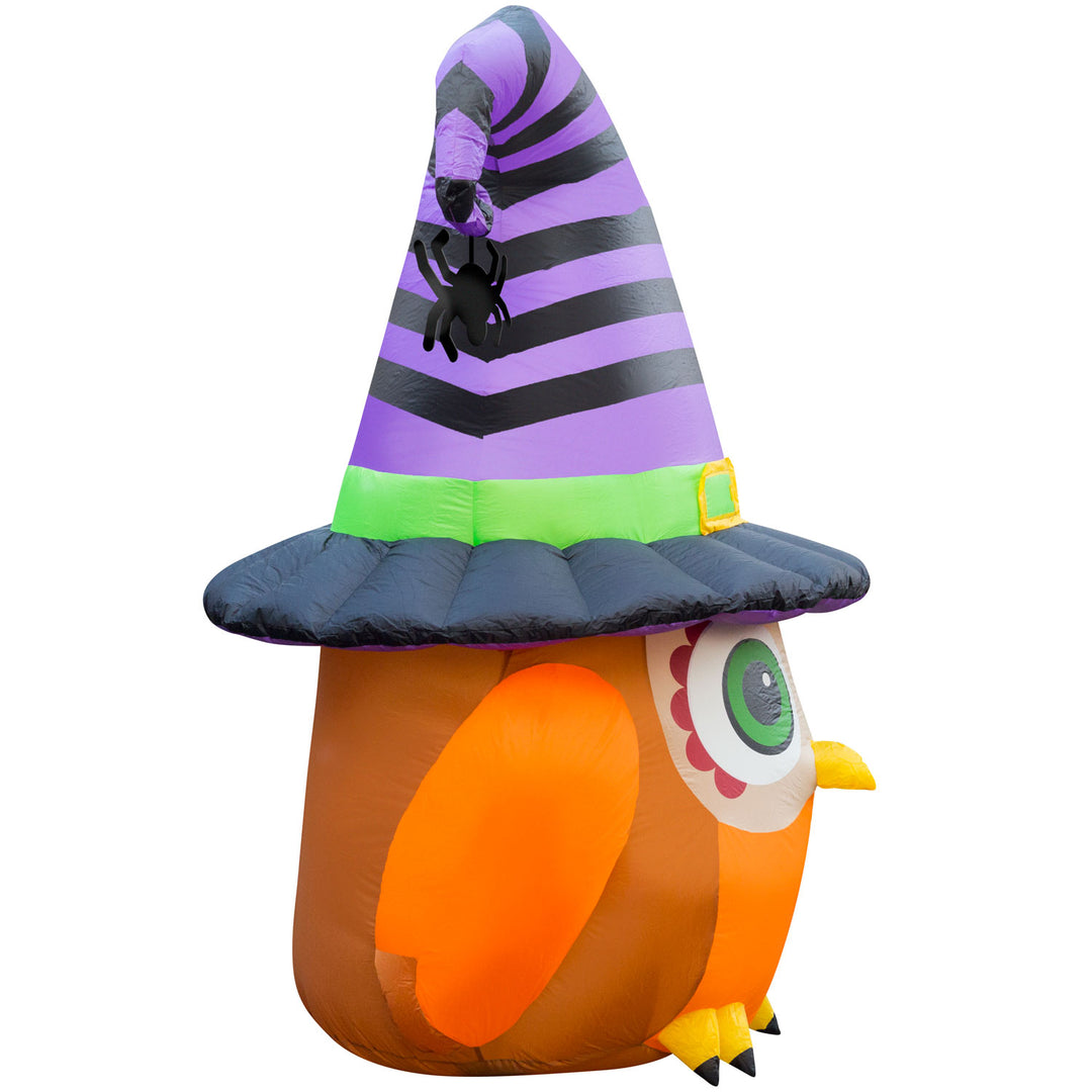 Marketfleet Inc. 6 Ft Inflatable Halloween Witch Owl Yard Decoration Lawn Inflatables 7 Marketfleet Inc. 6 Ft Inflatable Halloween Witch Owl Yard Decoration Lawn Inflatables