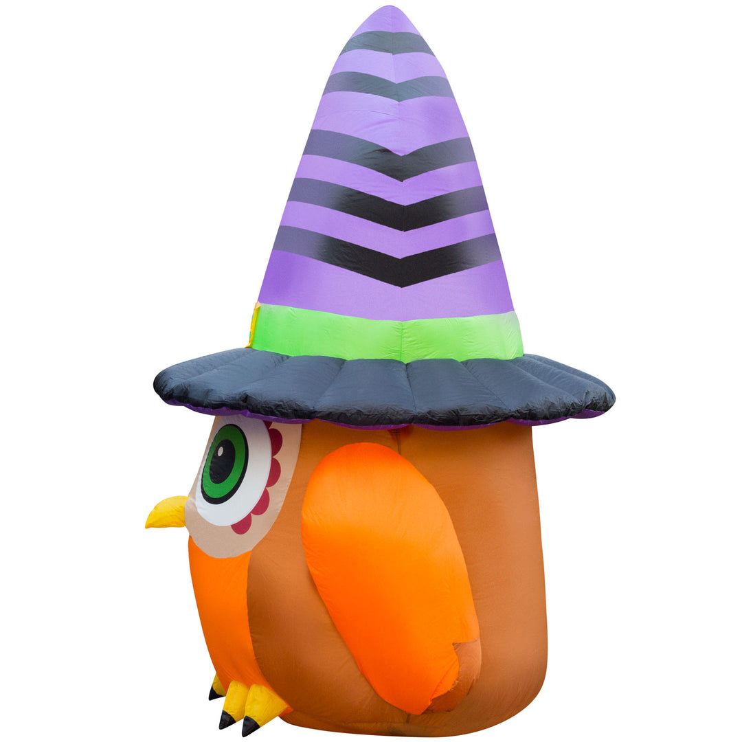 Marketfleet Inc. 6 Ft Inflatable Halloween Witch Owl Yard Decoration Lawn Inflatables 8 Marketfleet Inc. 6 Ft Inflatable Halloween Witch Owl Yard Decoration Lawn Inflatables