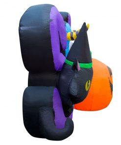 Holidayana 9 Ft Inflatable Halloween Spooky Sign Yard Decoration Lawn Inflatables