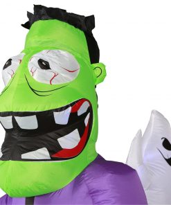 Holidayana HOME GOODS 10 Ft Long Runaway Graveyard Train Halloween Inflatable 16 Holidayana HOME GOODS 10 Ft Long Runaway Graveyard Train Halloween Inflatable