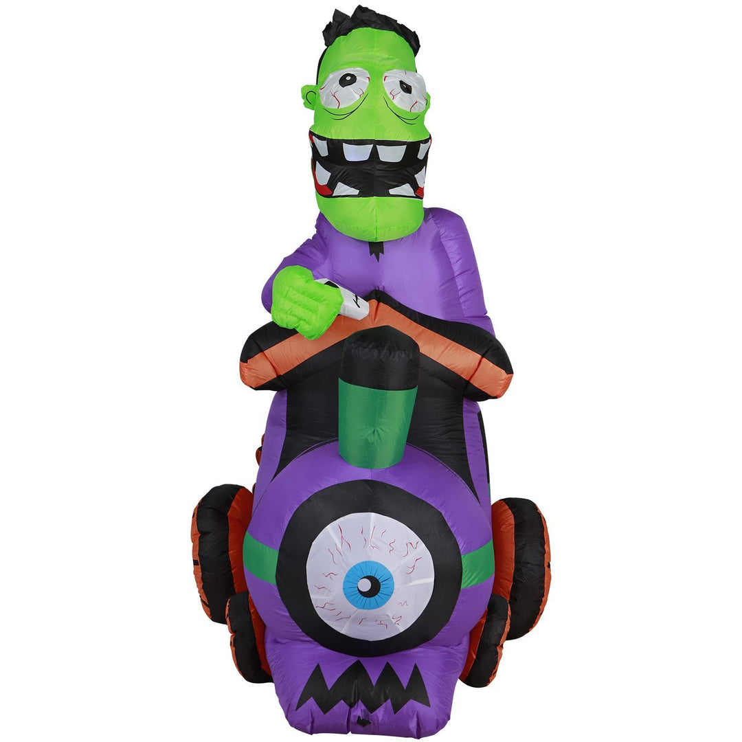 Holidayana HOME GOODS 10 Ft Long Runaway Graveyard Train Halloween Inflatable 3 Holidayana HOME GOODS 10 Ft Long Runaway Graveyard Train Halloween Inflatable