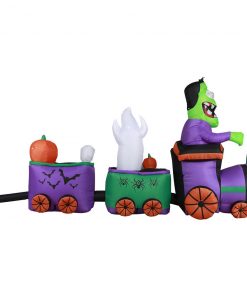 Holidayana HOME GOODS 10 Ft Long Runaway Graveyard Train Halloween Inflatable 13 Holidayana HOME GOODS 10 Ft Long Runaway Graveyard Train Halloween Inflatable