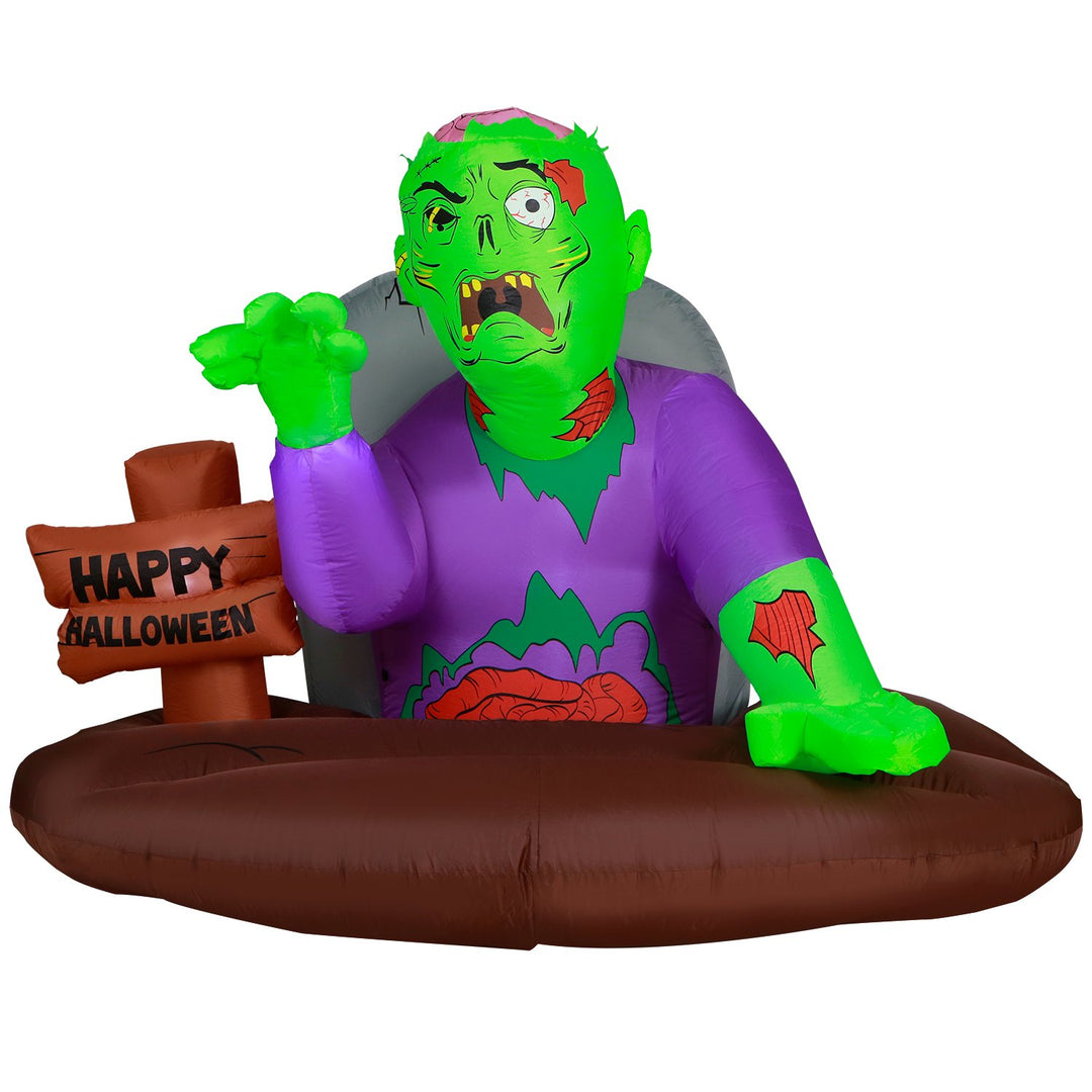 Holidayana 5 Ft Resurrected Graveyard Zombie Halloween Inflatable HOME GOODS 9 Holidayana 5 Ft Resurrected Graveyard Zombie Halloween Inflatable HOME GOODS