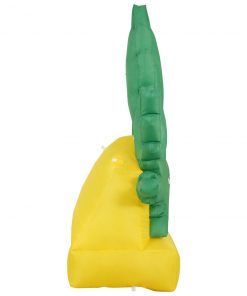 Holidayana 6 Ft Giant Weed Inflatable Yard Decoration With Built-in Bulbs, Tie-Downs, And Fan