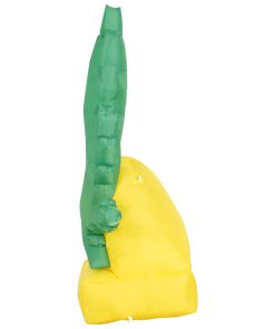 Holidayana HOME GOODS 6 Ft Giant Pot Leaf Inflatable Yard Decoration With Built-in Bulbs, Tie-Downs, And Powerful Fan