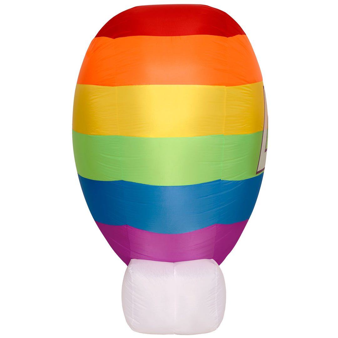 Holidayana LAWN & GARDEN DECOR 6ft Tall Valentine's Day "Love" Rainbow Heart Lawn Inflatable, Bright Lights, Built-in Fan, And Included Stakes And Ropes 5 Holidayana LAWN & GARDEN DECOR 6ft Tall Valentine's Day "Love" Rainbow Heart Lawn Inflatable, Bright Lights, Built-in Fan, And Included Stakes And Ropes