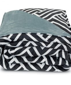 Moonstone HOME GOODS Premium Weighted Blanket In Minky Duvet Cover