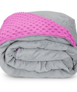 Moonstone HOME GOODS Premium Weighted Blanket In Minky Duvet Cover