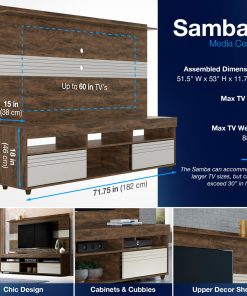 Topp Essentials Samba Home Entertainment And Media Center HOME GOODS