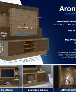 Marketfleet Inc. Aron Home Entertainment And Media Center