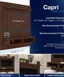 Marketfleet Inc. Capri Home Entertainment And Media Center HOME GOODS