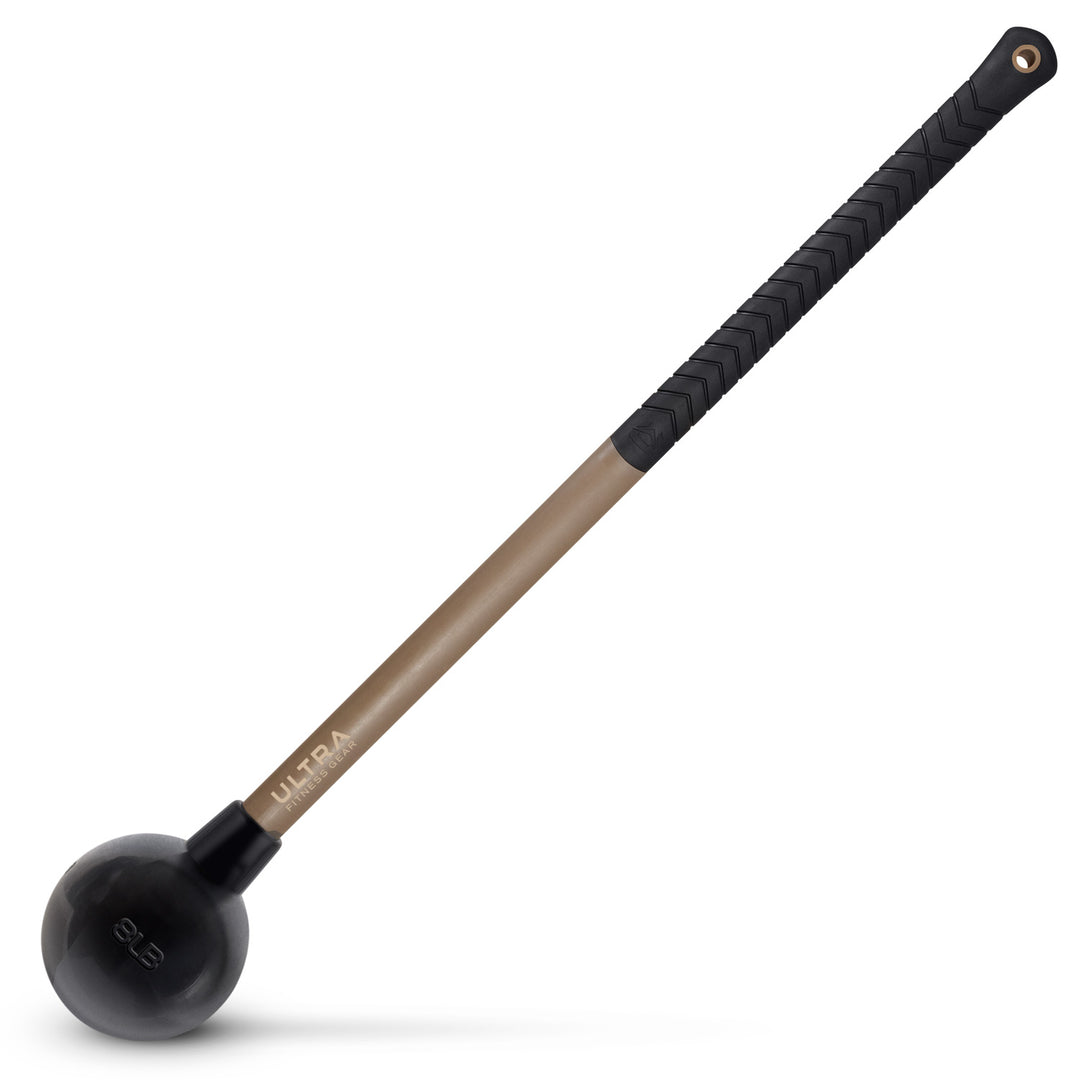 Ultra Fitness Gear Ultra Fitness Workout Mace Bell - 8 & 12 Lbs Sledge Hammer With Anti-Slip Handle For Functional Core Training Exercise 1 Ultra Fitness Gear Ultra Fitness Workout Mace Bell - 8 & 12 Lbs Sledge Hammer With Anti-Slip Handle For Functional Core Training Exercise
