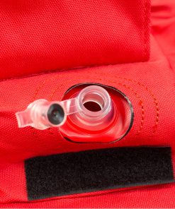 Winterial Deluxe Snow Tube With Back Rest And Carry Strap - Red SPORTING GOODS