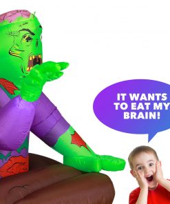 Holidayana 5 Ft Resurrected Graveyard Zombie Halloween Inflatable HOME GOODS 12 Holidayana 5 Ft Resurrected Graveyard Zombie Halloween Inflatable HOME GOODS