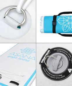 Driftsun Asana Inflatable Floating Yoga Mat - Multiple Sizes SPORTING GOODS