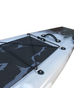 SPORTING GOODS Elkton Outdoors 12’ Hybrid IBIS Pro Stand-Up Fishing Paddleboard, Includes 2 Scotty, 2 Bungie, And 5 Multi-use Track Mounts