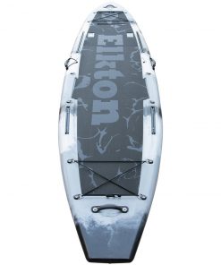 SPORTING GOODS Elkton Outdoors 12’ Hybrid IBIS Pro Stand-Up Fishing Paddleboard, Includes 2 Scotty, 2 Bungie, And 5 Multi-use Track Mounts