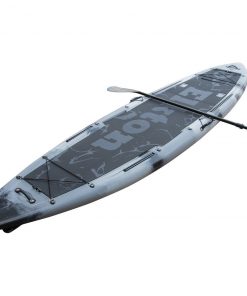 SPORTING GOODS Elkton Outdoors 12’ Hybrid IBIS Pro Stand-Up Fishing Paddleboard, Includes 2 Scotty, 2 Bungie, And 5 Multi-use Track Mounts