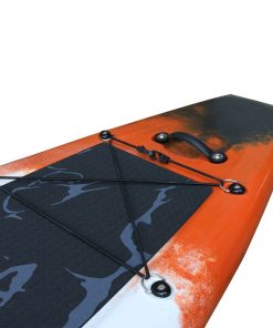 SPORTING GOODS Elkton Outdoors 12’ Hybrid IBIS Pro Stand-Up Fishing Paddleboard, Includes 2 Scotty, 2 Bungie, And 5 Multi-use Track Mounts