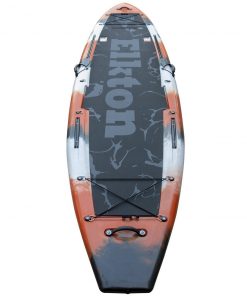 SPORTING GOODS Elkton Outdoors 12’ Hybrid IBIS Pro Stand-Up Fishing Paddleboard, Includes 2 Scotty, 2 Bungie, And 5 Multi-use Track Mounts