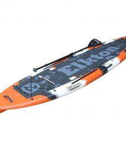 SPORTING GOODS Elkton Outdoors 12’ Hybrid IBIS Pro Stand-Up Fishing Paddleboard, Includes 2 Scotty, 2 Bungie, And 5 Multi-use Track Mounts