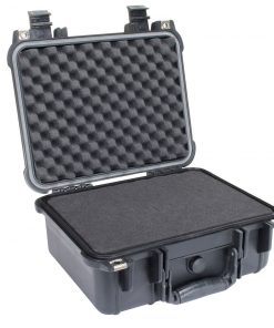 Elkton Outdoors 3 PISTOL HARD GUN CASE- TSA APPROVED: CRUSH RESISTANT & WATERPROOF