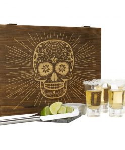 Atterstone Wood Tequila Box Set HOME GOODS