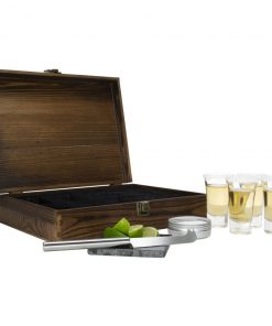Atterstone Wood Tequila Box Set HOME GOODS