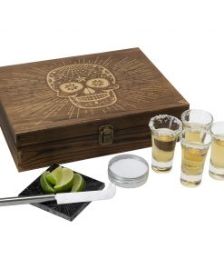 Atterstone Wood Tequila Box Set HOME GOODS